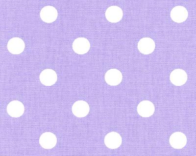 Premier Prints Polka Dots Julie White in Premier Prints - Cotton Prints Purple Drapery-Upholstery Cotton Polka Dot  Circles and Dots Retro   Fabric